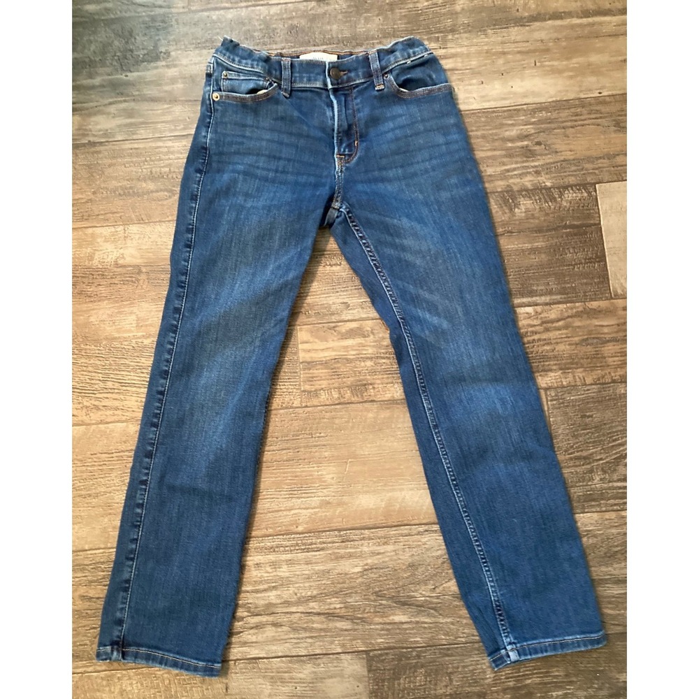 Abercrombie Kids Straight Leg Jeans, 11/12 Pre-owned